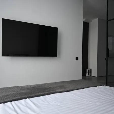 Modern Dark Minimalist With Panoramic Views Leopoli